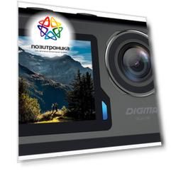 Экшн-камера Digma DiCam 790 черный (DC790)