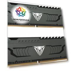 Оперативная память Patriot Viper Steel DDR4 - 2x 8Gb, 3733 МГц, DIMM, CL17 (pvs416g373c7k)
