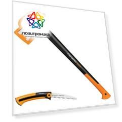 Топор Fiskars X25 черный/оранжевый (1025437)