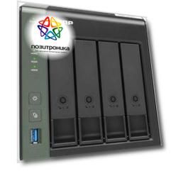 Сетевое хранилище NAS Qnap TS-431KX-2G черный
