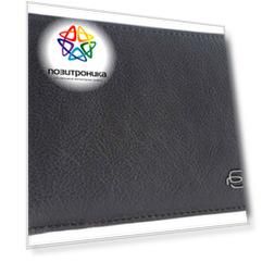 Кошелек мужской Piquadro Black Square темно-коричневый, кожа натуральная (pu257b3r/tm)