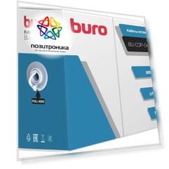 Кабель сетевой Buro, cat5E, 4 пары, 305м серый (bu-cop-048)