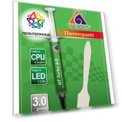 Термопаста Glacialtech GT Turbo 3.0, 3 грамма (ad-e8290000ap2001)