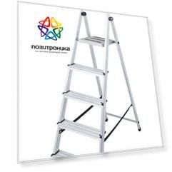 Стремянка Krause Safety алюминий (128959)