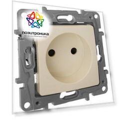 Розетка силовая Legrand Etika слоновая кость (672334)