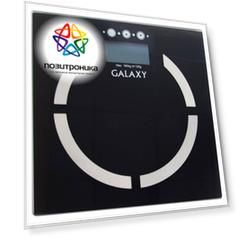 Весы напольные электронные Galaxy GL 4850 черный (гл4850)