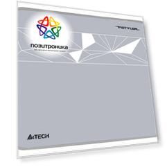 Коврик для мыши A4Tech FStyler FP20 серый (fp20 silver)