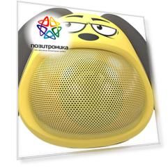 Колонка портативная Ritmix ST-111BT Puppy, 3Вт, желтый (80000717)
