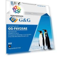 Картридж G&G GG-F6V25AE 652 черный