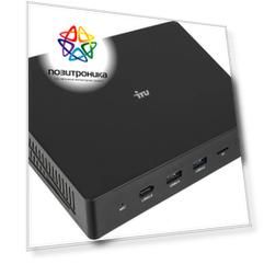 Неттоп IRU 110PGL, Intel Celeron J4125, DDR3 4ГБ, SSD 128ГБ, Intel UHD Graphics 600, Free DOS, черный (1829653)