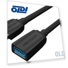 Кабель-удлинитель Vention USB 3.0 AM/AF - 3м Black Edition
