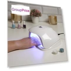 Профессиональная UV/LED лампа для маникюра с таймером и съемным дном, 36 диодов