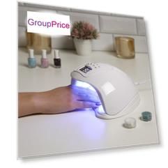 Профессиональная UV/LED лампа для маникюра с таймером, 24 диода, 48 Вт