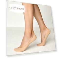 Следки Socks, бежевые/черные