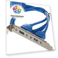 Адаптер USB Bracket, 2xUSB3.0, Bulk (asia bracket usb 3.0 2 port)