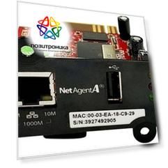 Плата управления Импульс SNMP-карта DA807 предназначена для мониторинга состояния и управления ИБП по локальной вычислительной сети или интернет (cnda807)