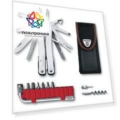 Мультитул Victorinox SwissTool Spirit X серебристый (3.0235.n)