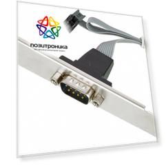 Адаптер RS-232 Bracket, 1xCOM, Bulk (asia bracket com port)