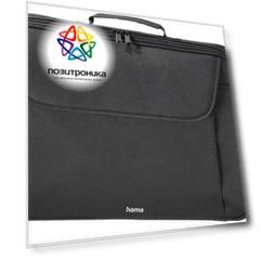 Сумка для ноутбука 17.3" Hama Montego, полиэстер, черный (00216441)