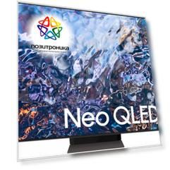 Телевизор Samsung Series Q QE65QN700BUXCE, 65", QLED, 8K Ultra HD, Tizen OS, черный