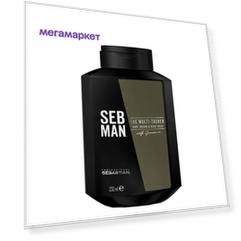 Шампунь Для Ухода Seb Man За Волосами Бородой И Телом 3 В 1 The Multitasker 250 Мл