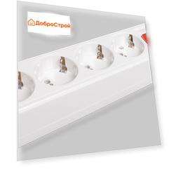 Колодка К04В 4 места 2Р+РЕ Выкл 16А/250В CLASSIC IEK