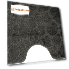 Коврик для ванной комнаты  черный, 50*60 см, STONE, BLACK