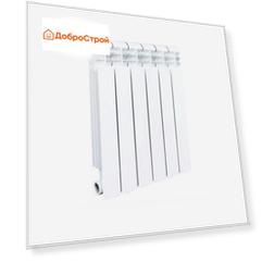 Радиатор алюминиевый литой OASIS PRO  6 секций, 500/96/6 (Россия)