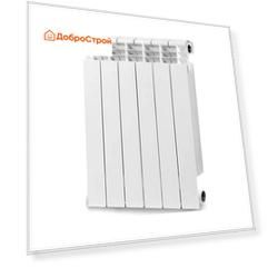 Радиатор алюминиевый литой OASIS PRO  6 секций, 500/80/6 (Россия)