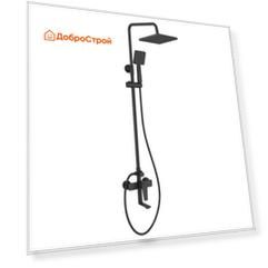 Душевая стойка с тропическим душем и смесителем TOKITO TOK-RAI-1014BL