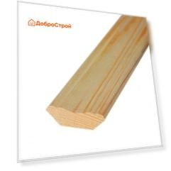 Плинтус фигурный 25-30х2500 мм, хвоя сорт А