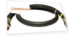 Шланг д/газа 1/2" г/г 150 см, черный