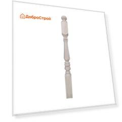 Столб хвойный, Граненый, 80х80х1200 мм. Сорт АВ