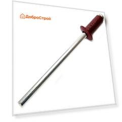 Заклепка 4,0х10 RAL 3011 коричнево-красный, 150 шт