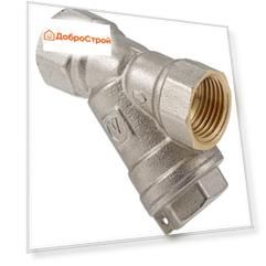Фильтр Valtec механической очистки косой 2", резьба внутренняя-внутренняя
