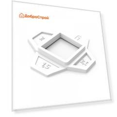 Крестик-краб Profi Level Master для керамической плитки MULTI KROSS, 50шт