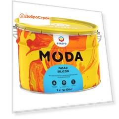 Краска фасадная Eskaro MODA Fasad Silicon 9л