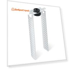 Подвес прямой антивибрационный Knauf CD 60/27 с звукоизоляционной вставкой