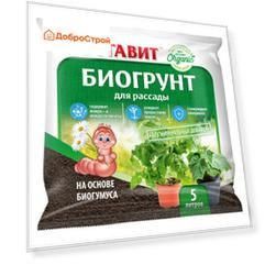 Биогрунт на основе Биогумуса "Для рассады" 5л