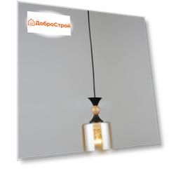 Светильник подвесной N5347/1HQ BK+WOOD черный 1х40W E27