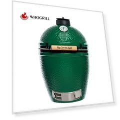Керамический гриль Big Green Egg L зеленый 46см