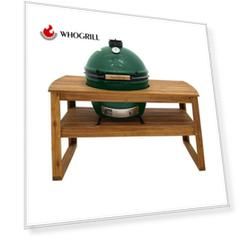 Керамический гриль XL со столом из акации