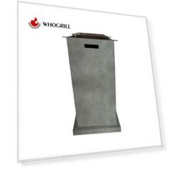 Стол-камин газовый Сlifton Comfort Standing Table Grey