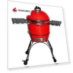 Керамический угольный гриль DinoEgg Classic Red