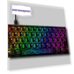 Проводная игровая клавиатура HyperX Origins 60 Black (HKBO1S-AB-US/G)