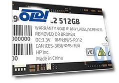 Твердотельный накопитель SSD M.2 HP 512Gb FX900 Pro Series <4A3T9AA#ABB> (PCI-E 4.0 x4, up to 7000/2900MBs, 3D NAND, DRAM Cache, 300TBW, NVMe 1.