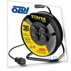 Удлинитель Stayer 55076-50 4 розетки 50 м