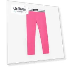 Леггинсы с люрексом на поясе розовые Gulliver (122)