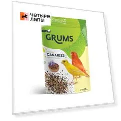 GRUMS Корм для канареек, 400 гр.