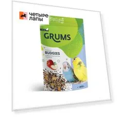 GRUMS Корм для волнистых попугаев, 800 гр.
